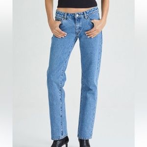 Abrand Low Rise 99 Straight Jeans - Size 26